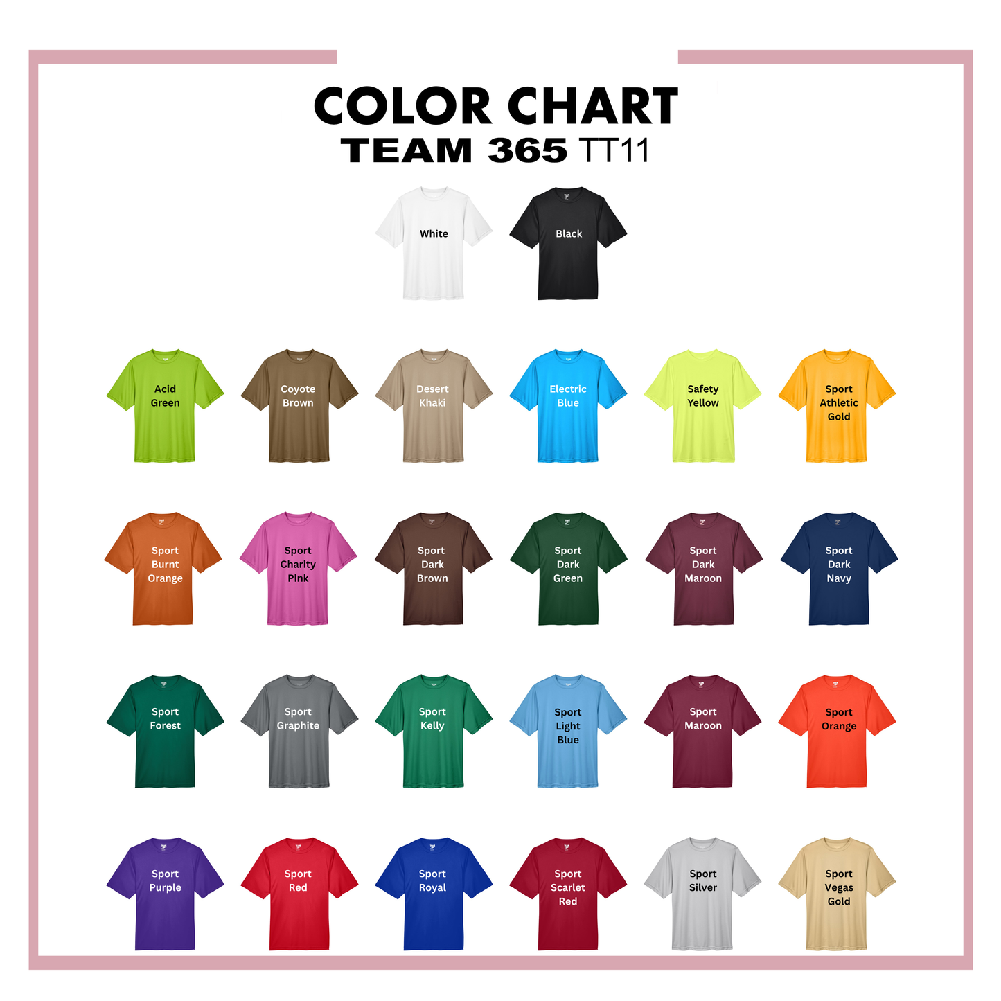 Team 365 TT11 - Performance T-Shirt