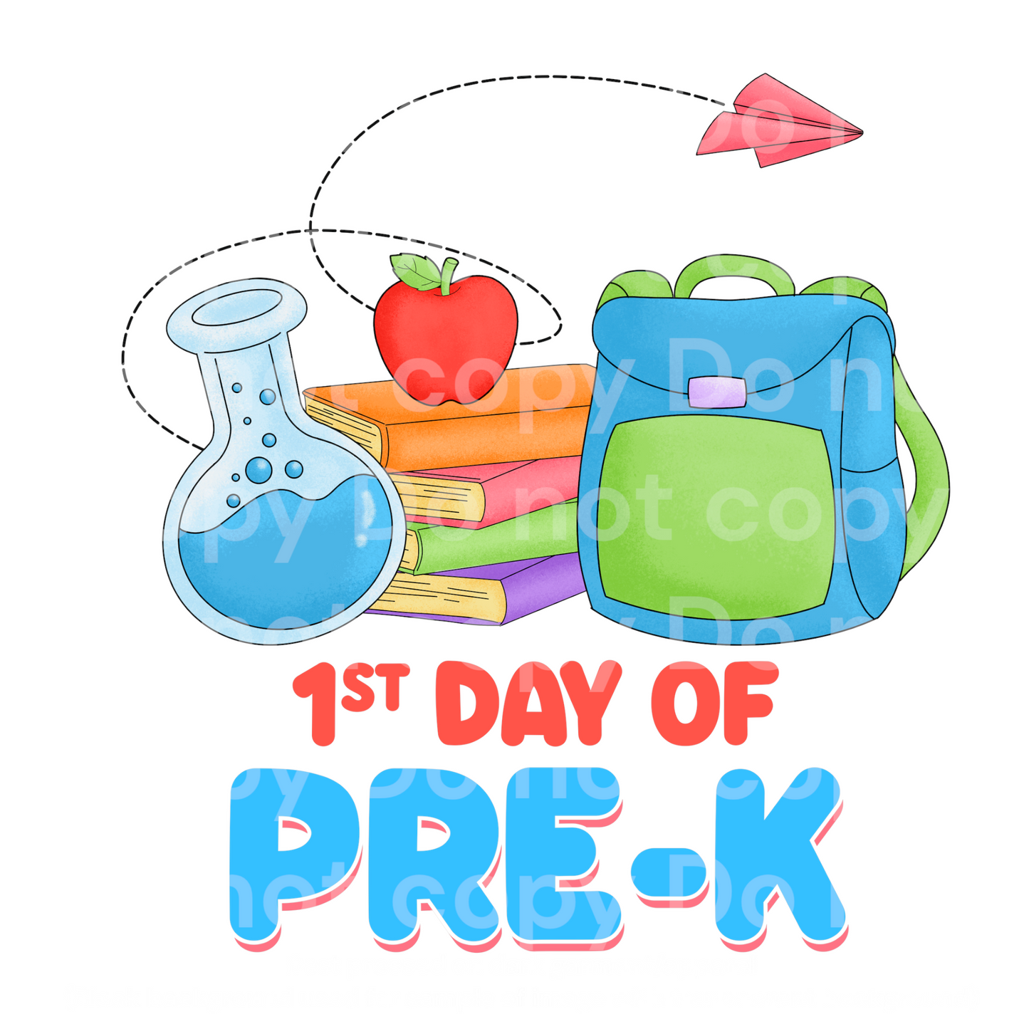 1st Day of Pre-K Transfer Film 2143