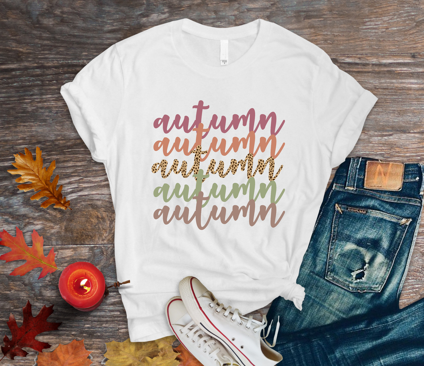 Autumn Autumn Autumn DTF Transfer Film 9095