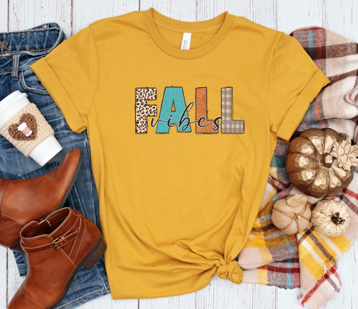 Fall Vibes DTF Transfer Film 9118