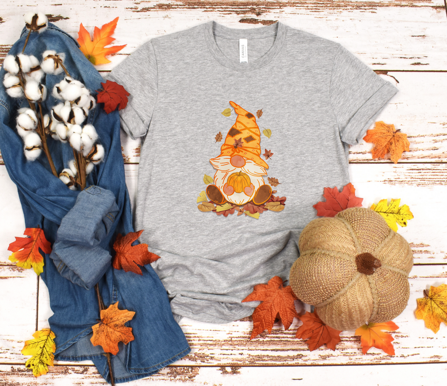 Fall Gnome DTF Transfer Film 9104