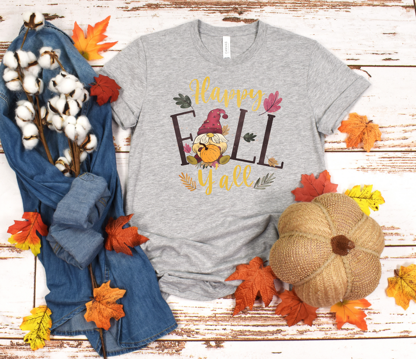 Happy Fall Y'all DTF Transfer Film 9105