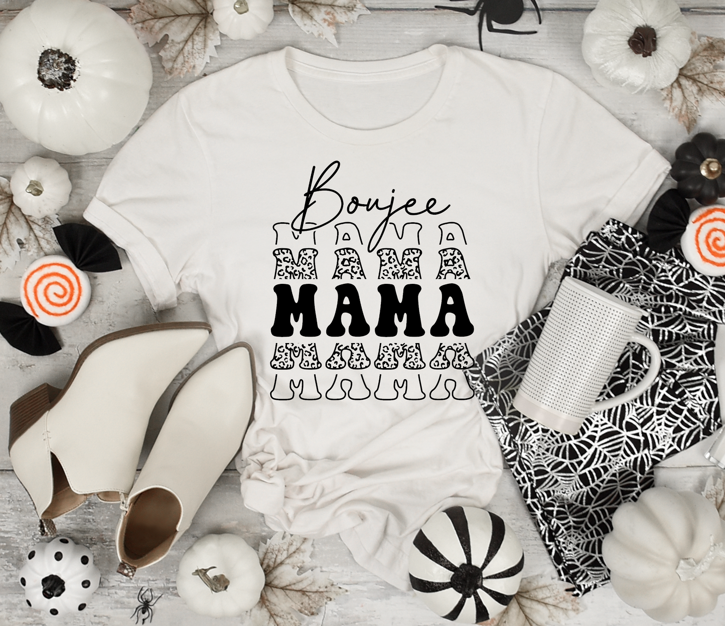 Boujee Mama DTF Transfer Film 9129