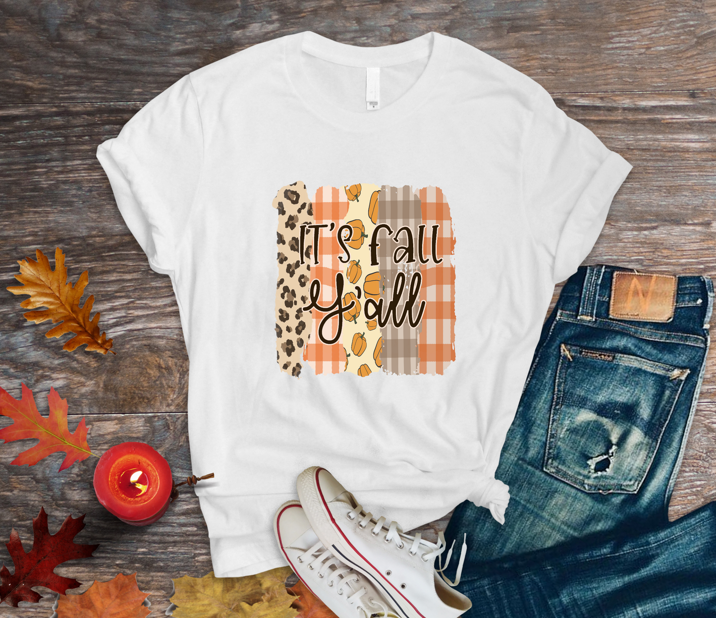 It's Fall Y'all DTF Transfer Film 9096
