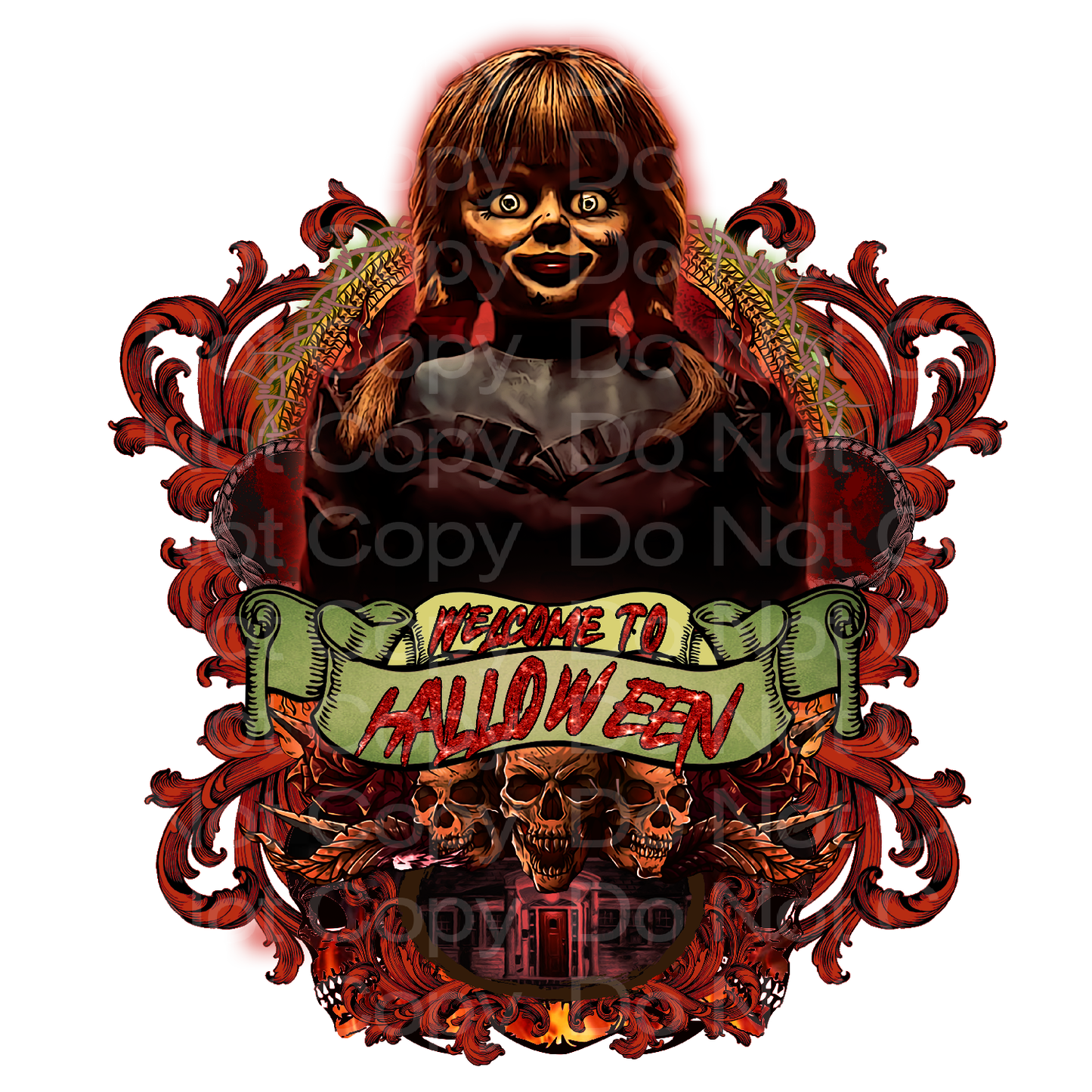 Horror Anna Doll Transfer Film 1068