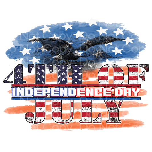 4th of July Transfer Film 1601