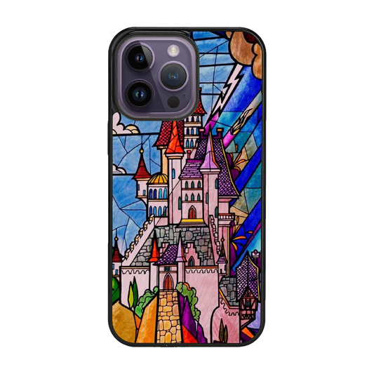 Magical Castle Glass Art iPhone or Galaxy Slim Case