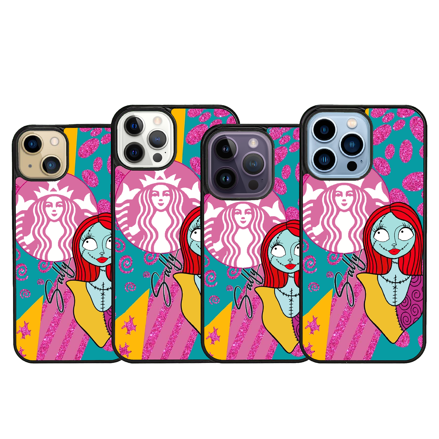 Sally Coffee Frap Pattern for iPhone Galaxy Slim Case
