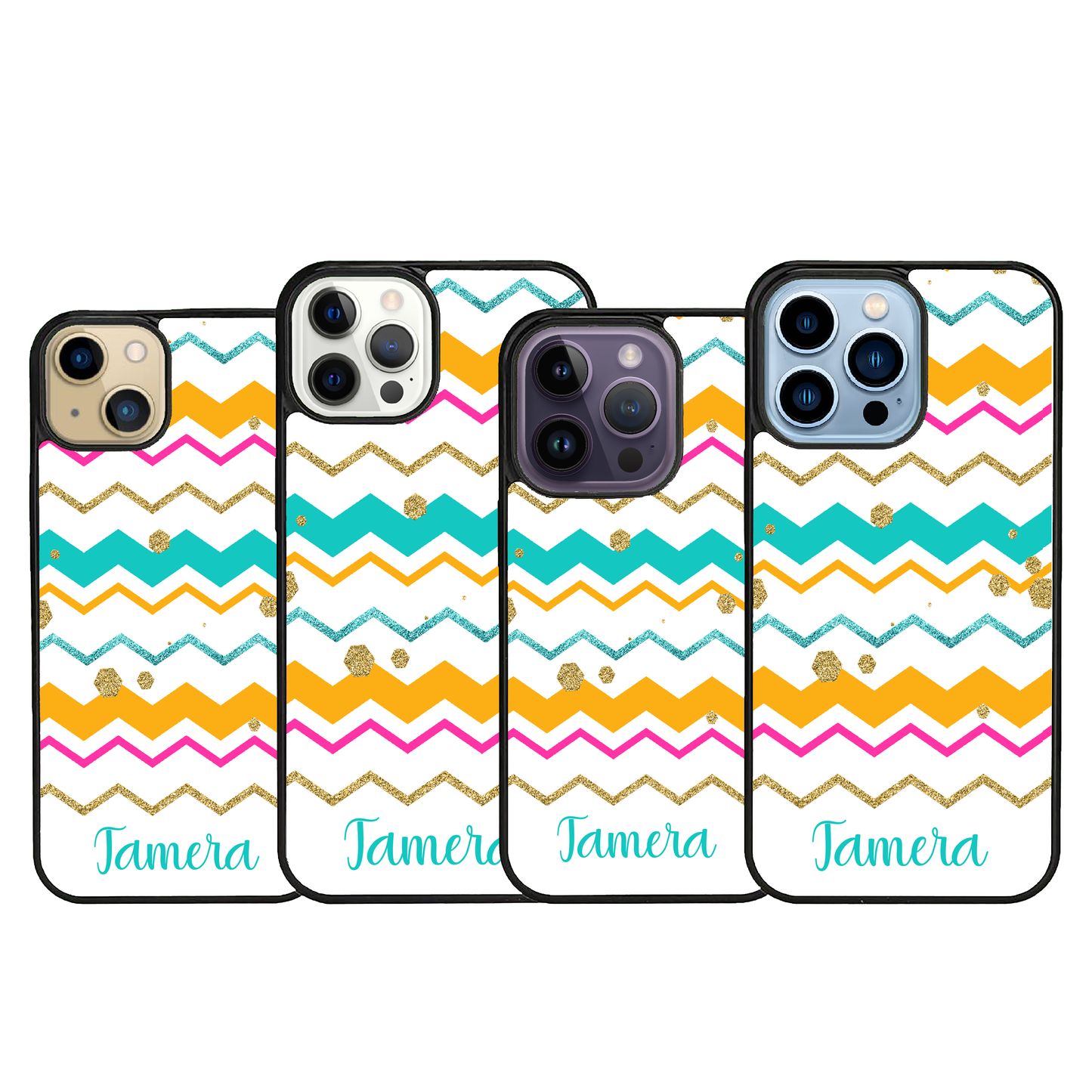 Personalized Chevron with Name for iPhone Galaxy Slim Case