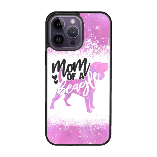 Pink Beagle Mom iPhone Galaxy Slim Case