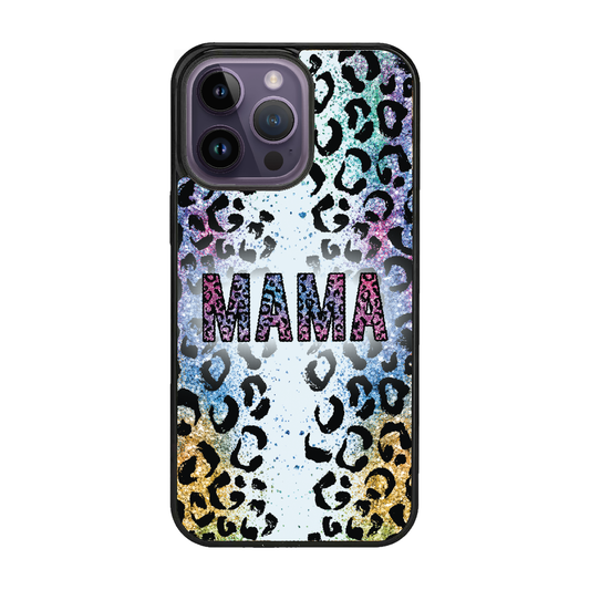 Mama Leopard Print iPhone Galaxy Slim Case