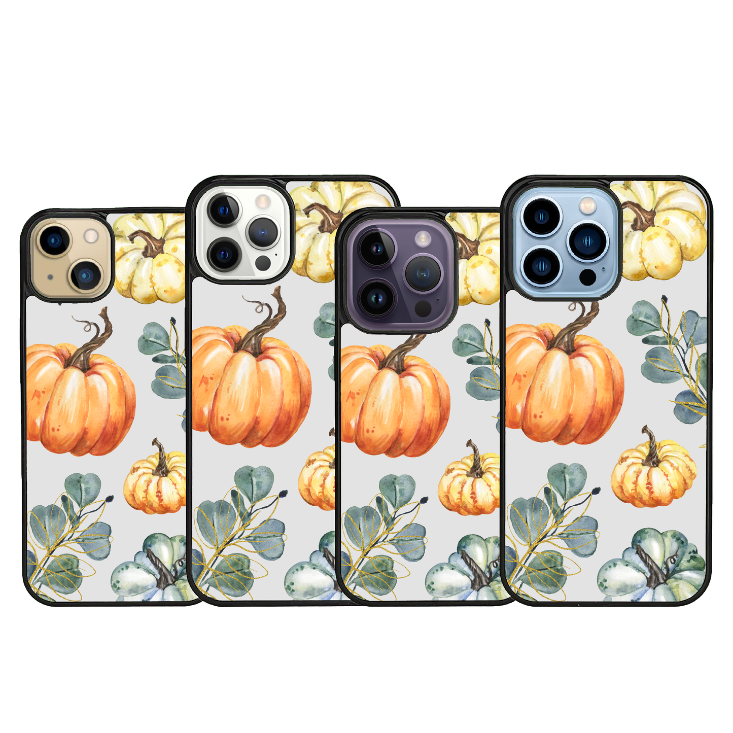Autumn Pumpkins for iPhone Galaxy Slim Case