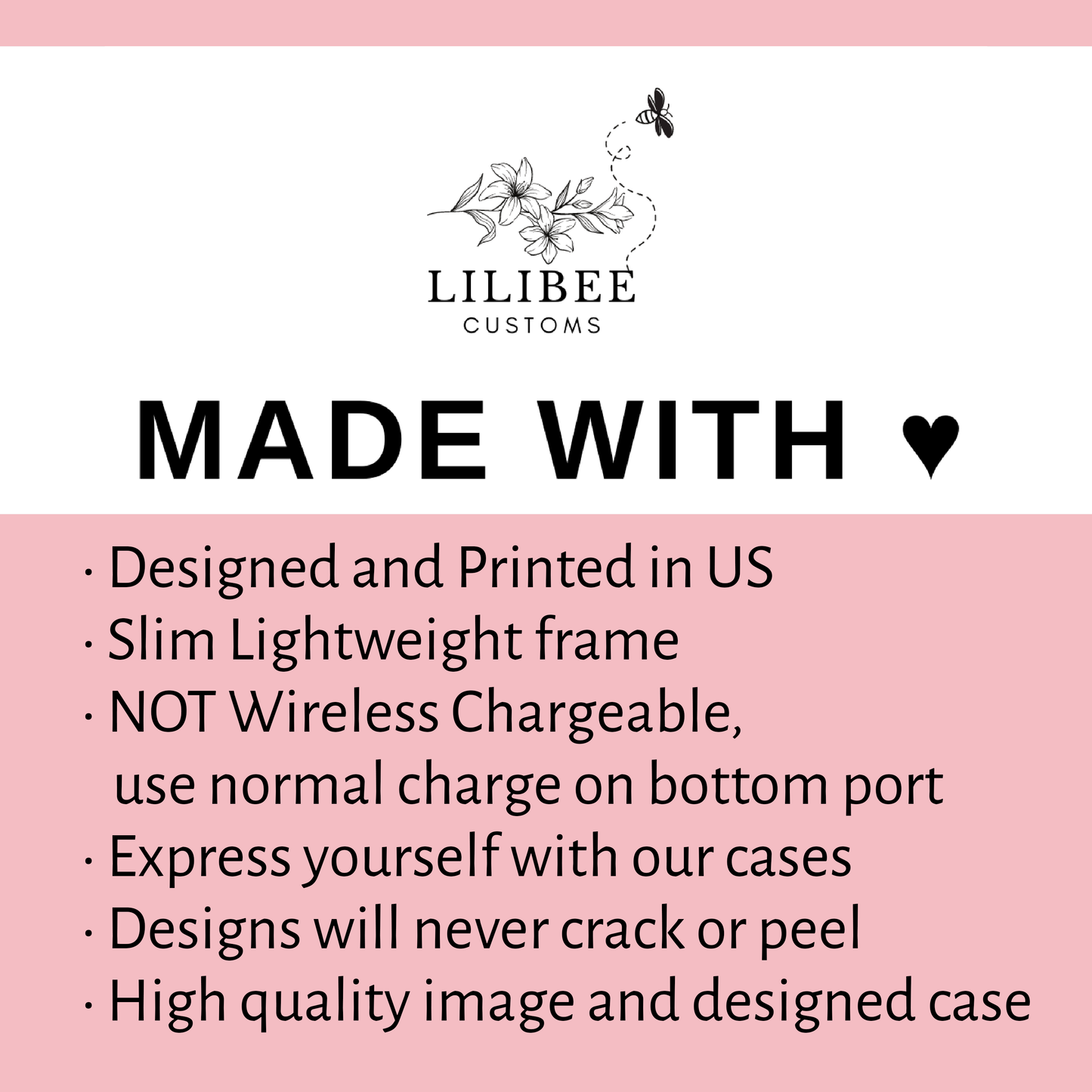 Personalized Pink Christmas for iPhone Galaxy Slim Case