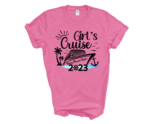 Girls Cruise Making Memories Together Youth Cotton T-shirt
