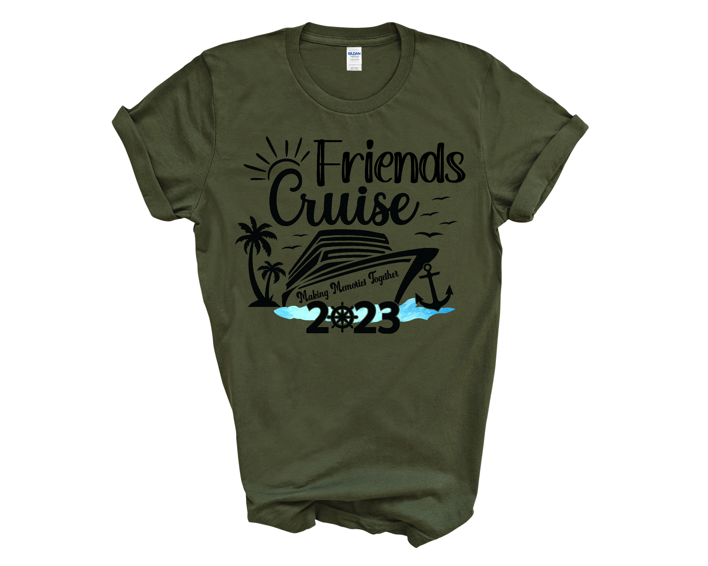 Friends Cruise Making Memories Together Youth Cotton T-shirt