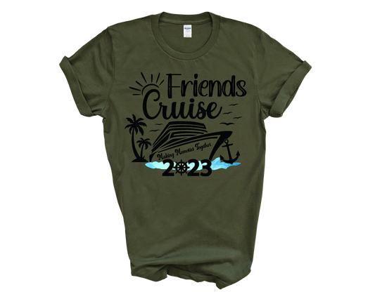 Friends Cruise Making Memories Together Youth Cotton T-shirt