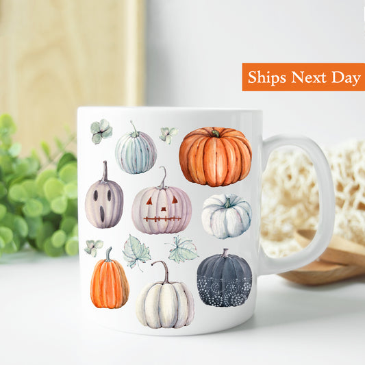 Fall Pumpkins Mug 11 oz.