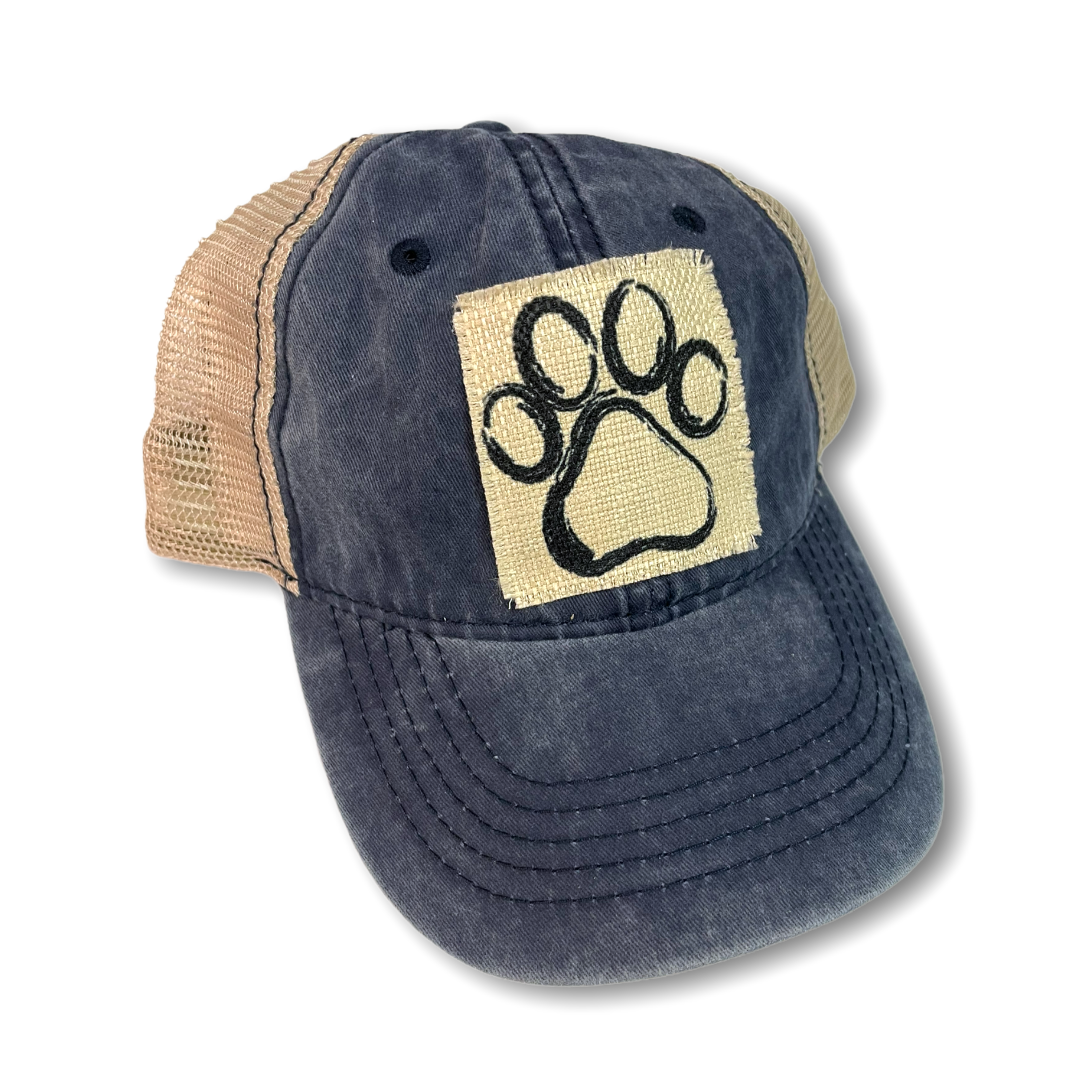 Paw Print Trucker Hat