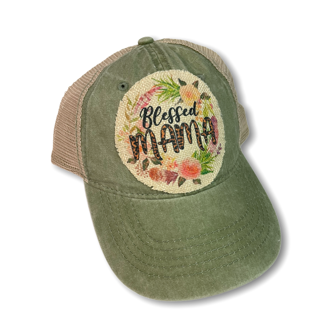 Blessed Mama Trucker Hat