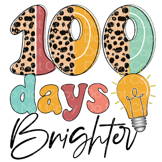 Groovy 100 Days Brighter Transfer Film 2130