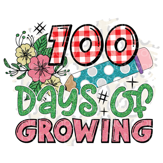 100 Days of Growing Transfer Film 2122