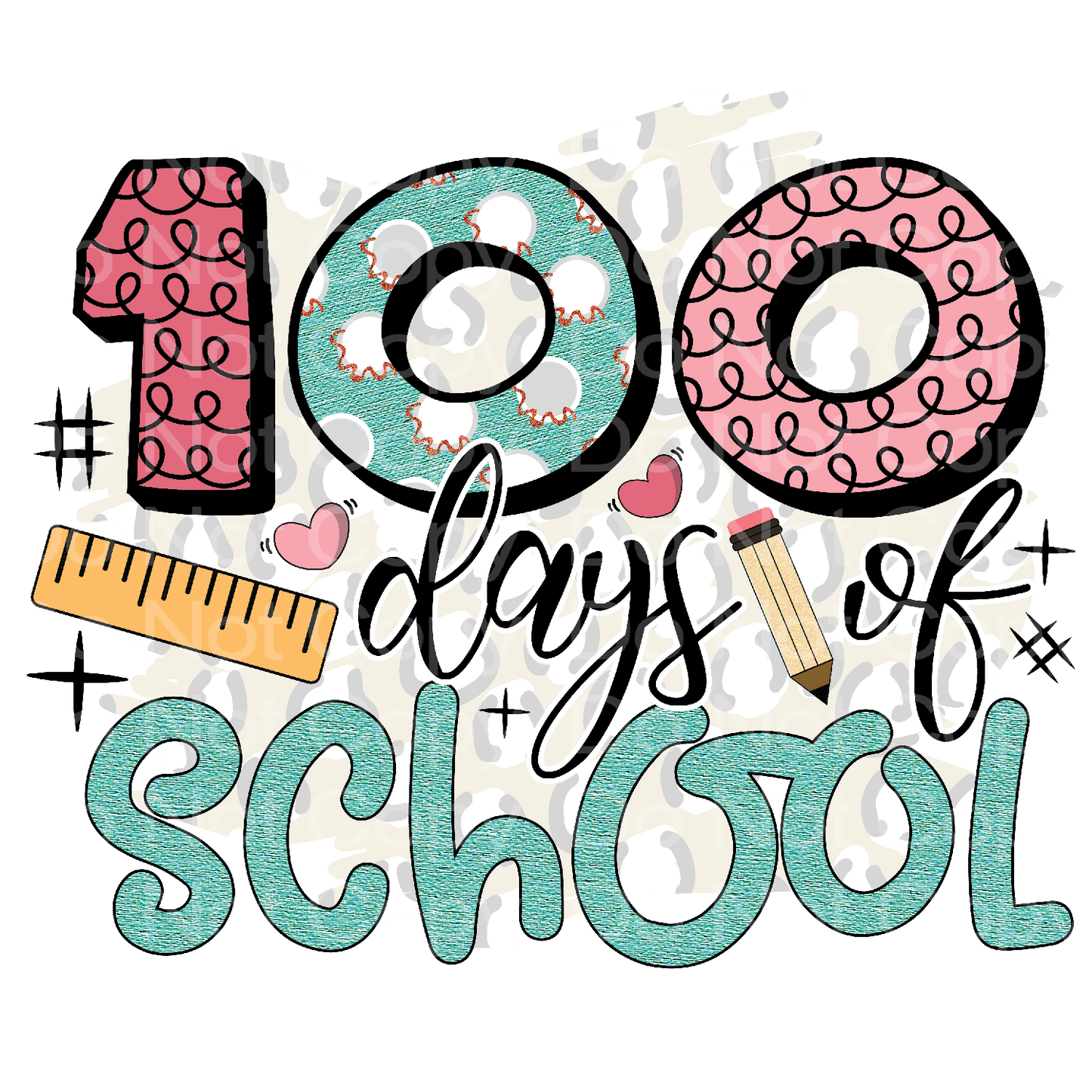 100 Days of School Transfer Film 2121