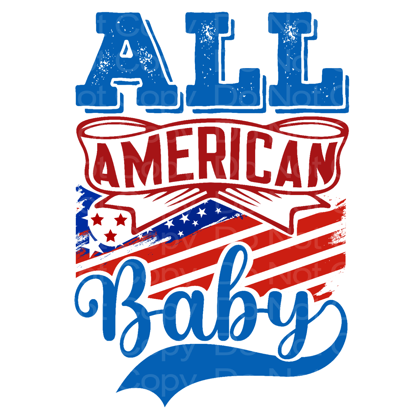 July 4th All American Baby family Transfer Film 1671