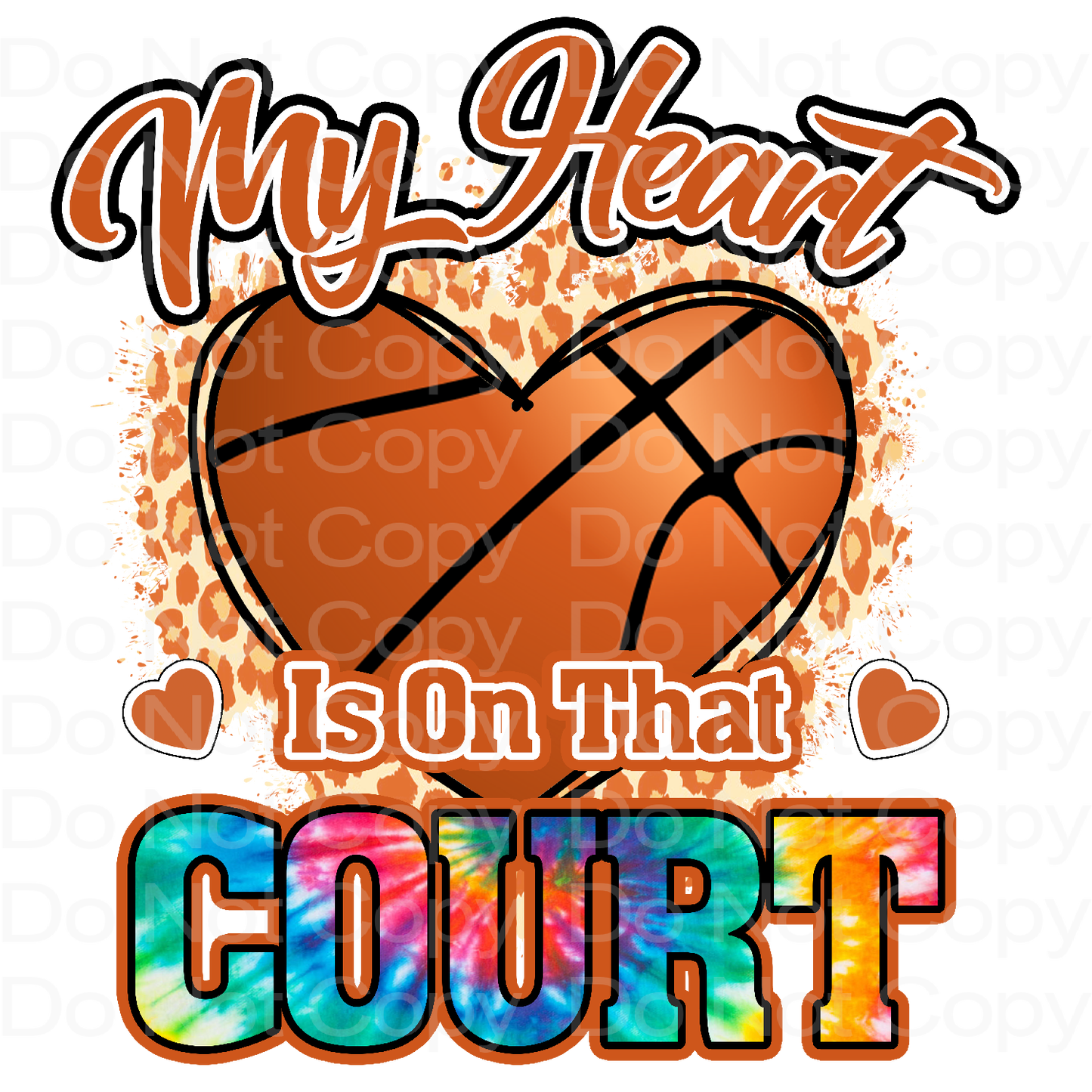 Basketball My Heart is on that Court Transfer Film 200A33