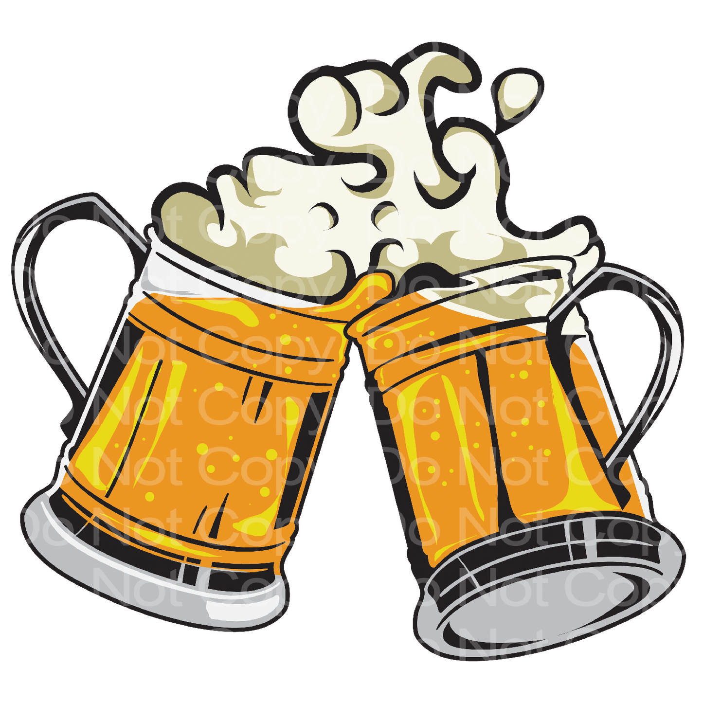 Cheers Beer Transfer Film 1157