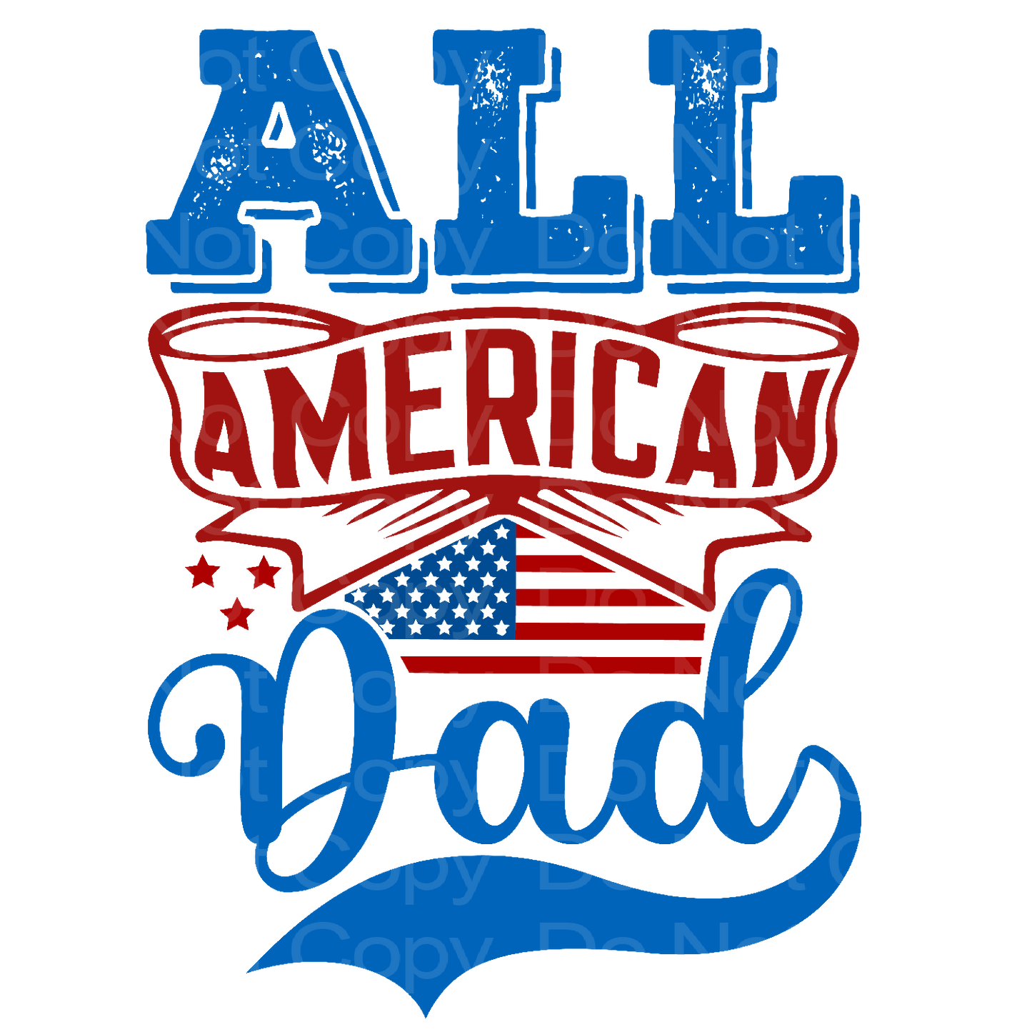 July 4th All American Dad Family Transfer Film 1683