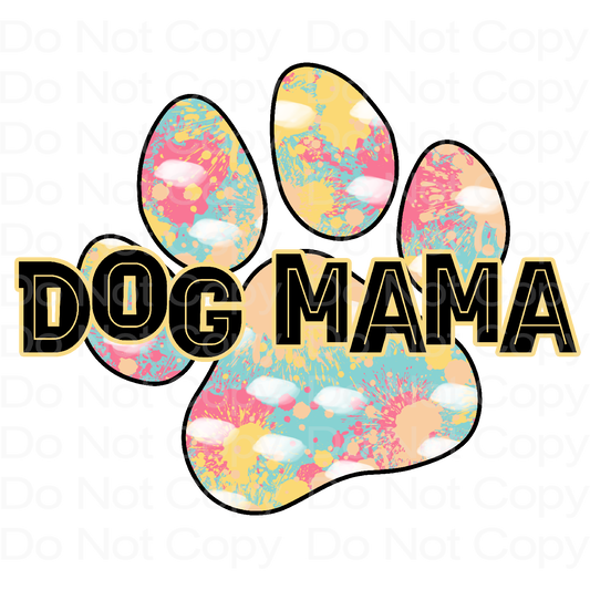 Dog Mama Paw Transfer Film 466