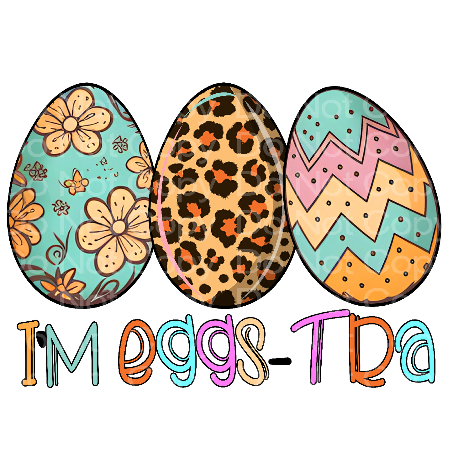 Easter Eggstra Transfer Film 2443