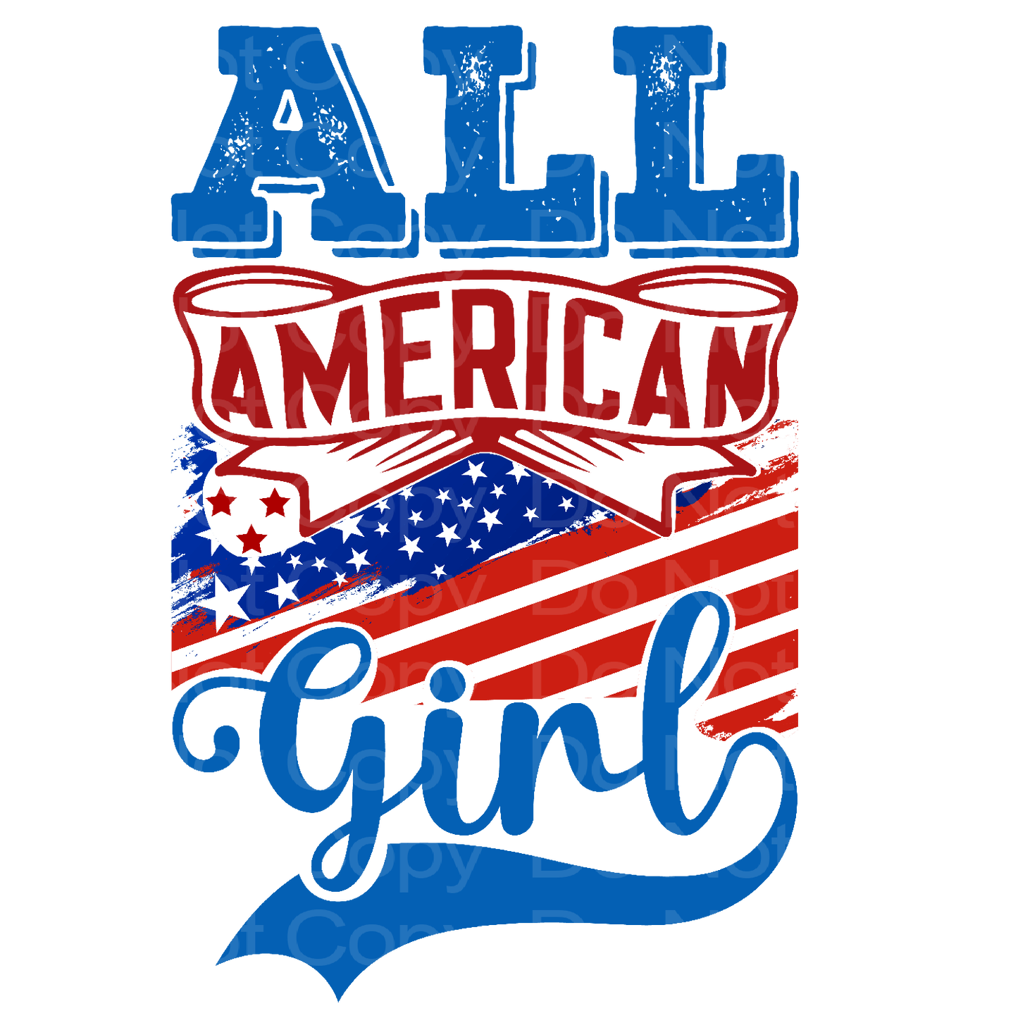 July 4th All American Girl family Transfer Film 1674