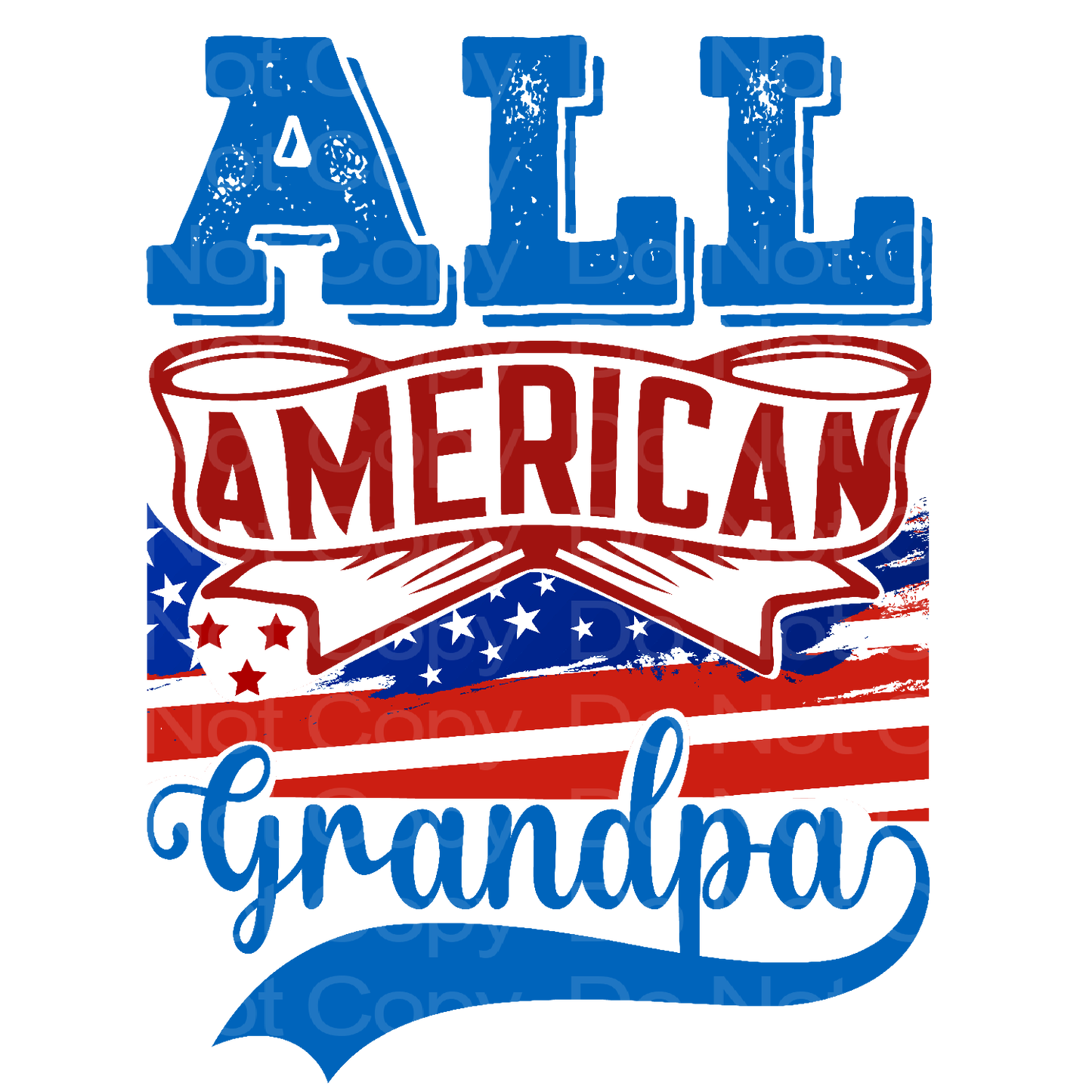 July 4th All American Grandpa Family Transfer Film 1678