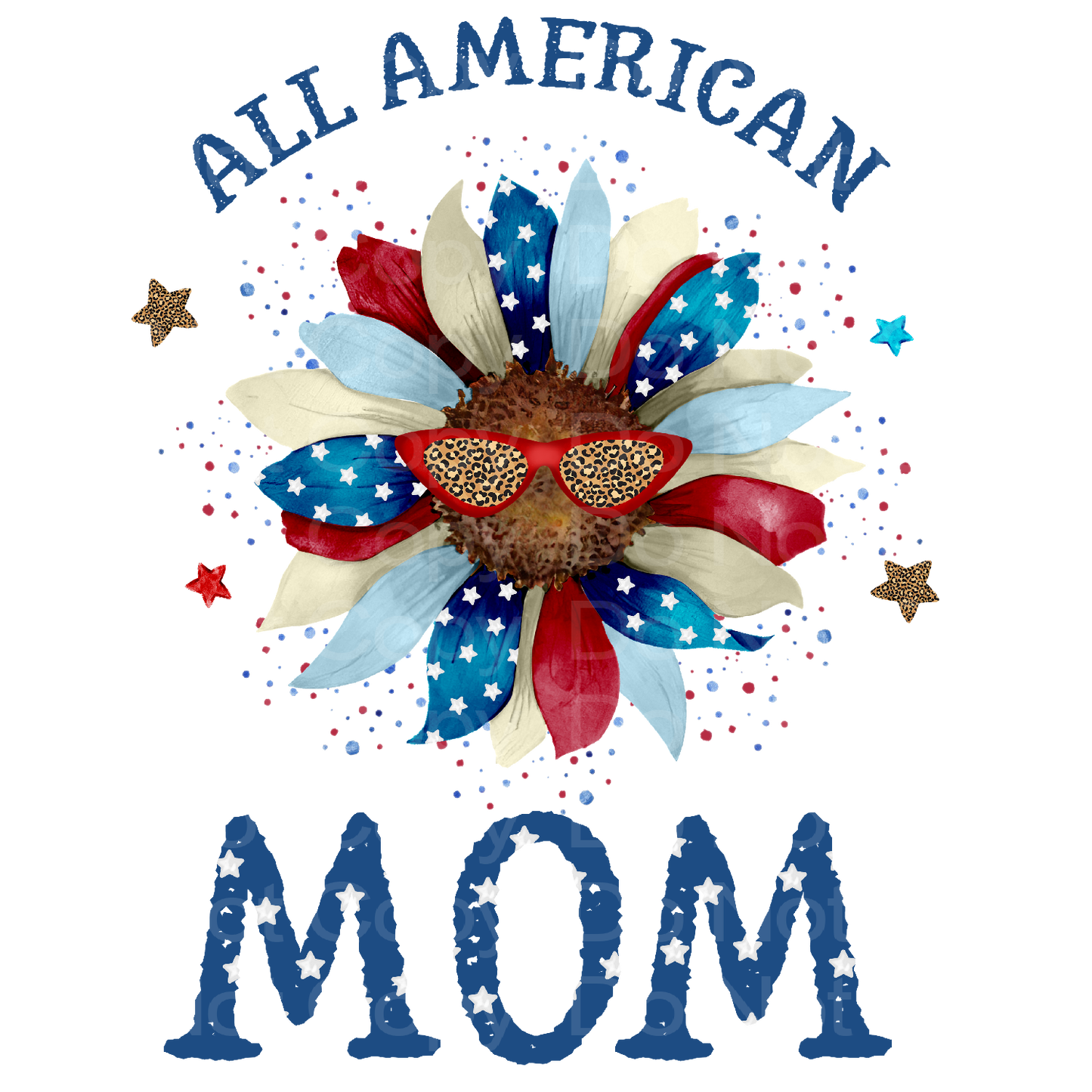 July 4th All American Mama Transfer Film 1661