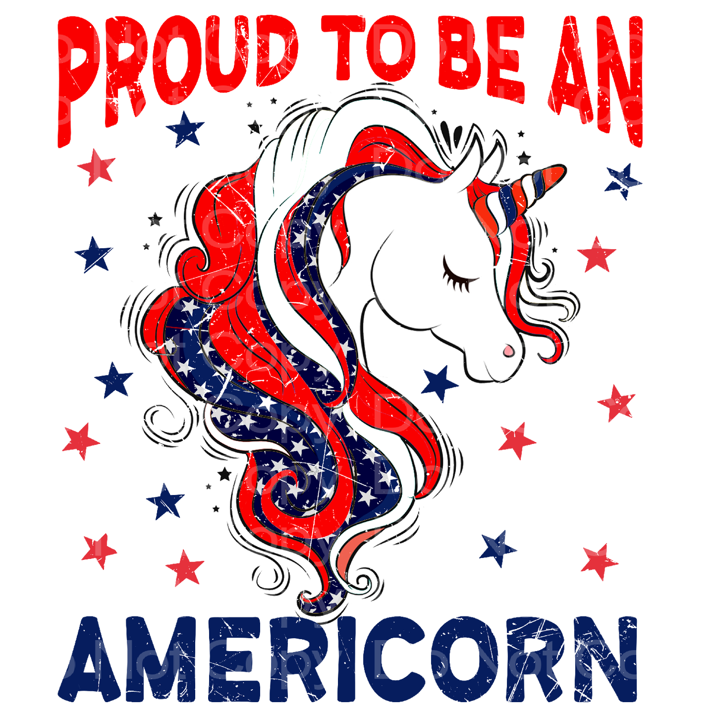 4th of July Americorn Transfer Film 1617