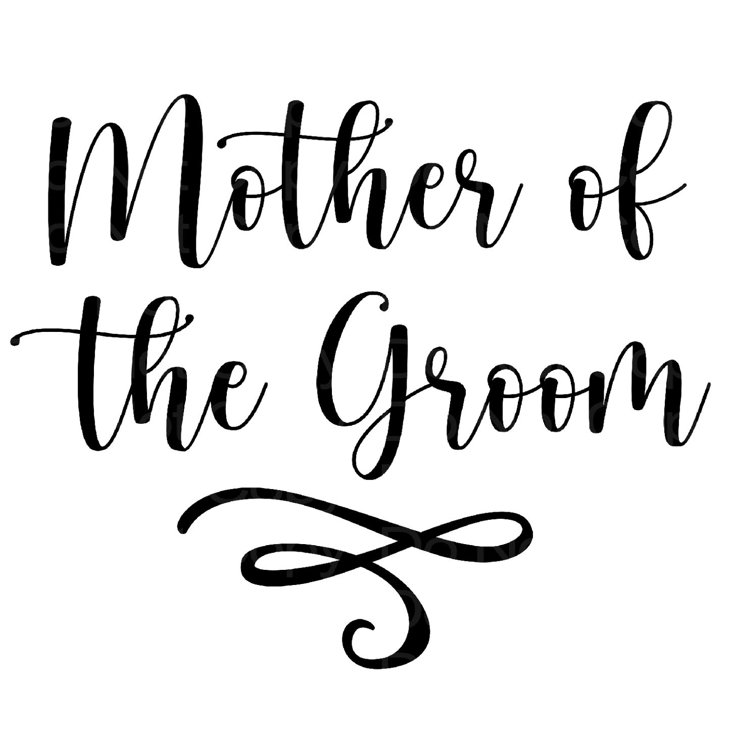 Mother of the Groom Script Transfer Film 487