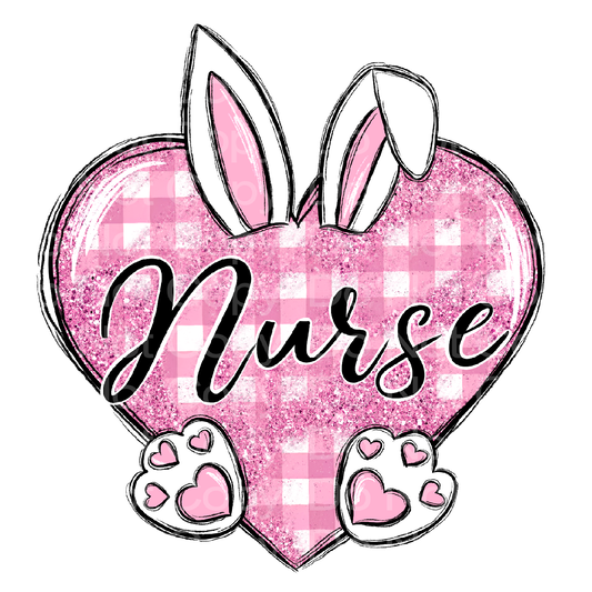 Easter Nurse Heart Transfer Film 1825