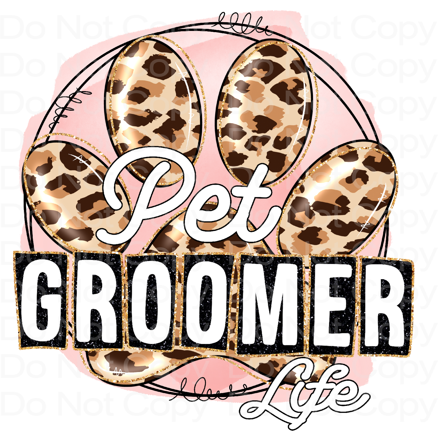 Pet Groomer Transfer Film 447