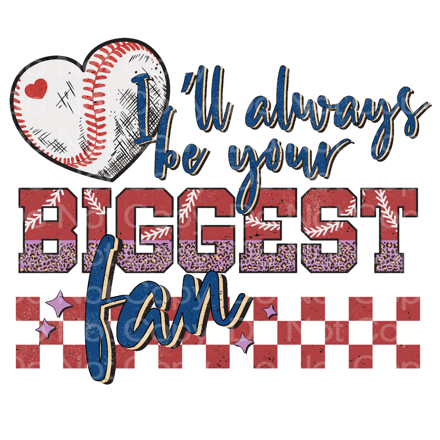 Baseball Biggest Fan Transfer Film 200A17