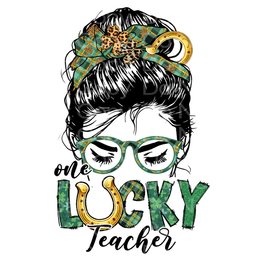 St Patrick's Lucky Teacher Transfer Film 1418