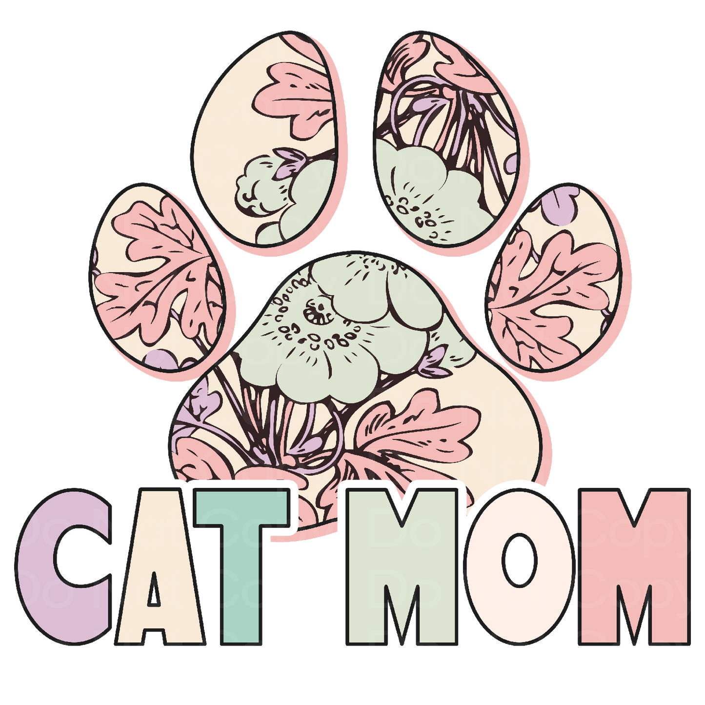 Cat Mom Transfer Film 475
