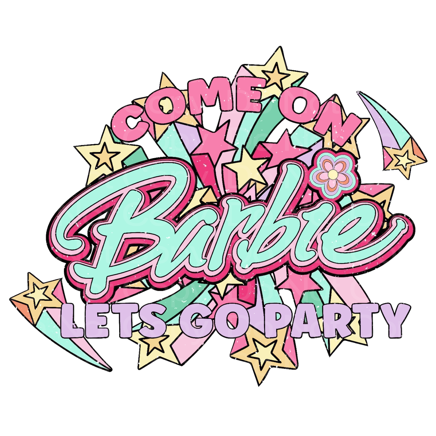 Come on Barb Lets go party Transfer Film 295