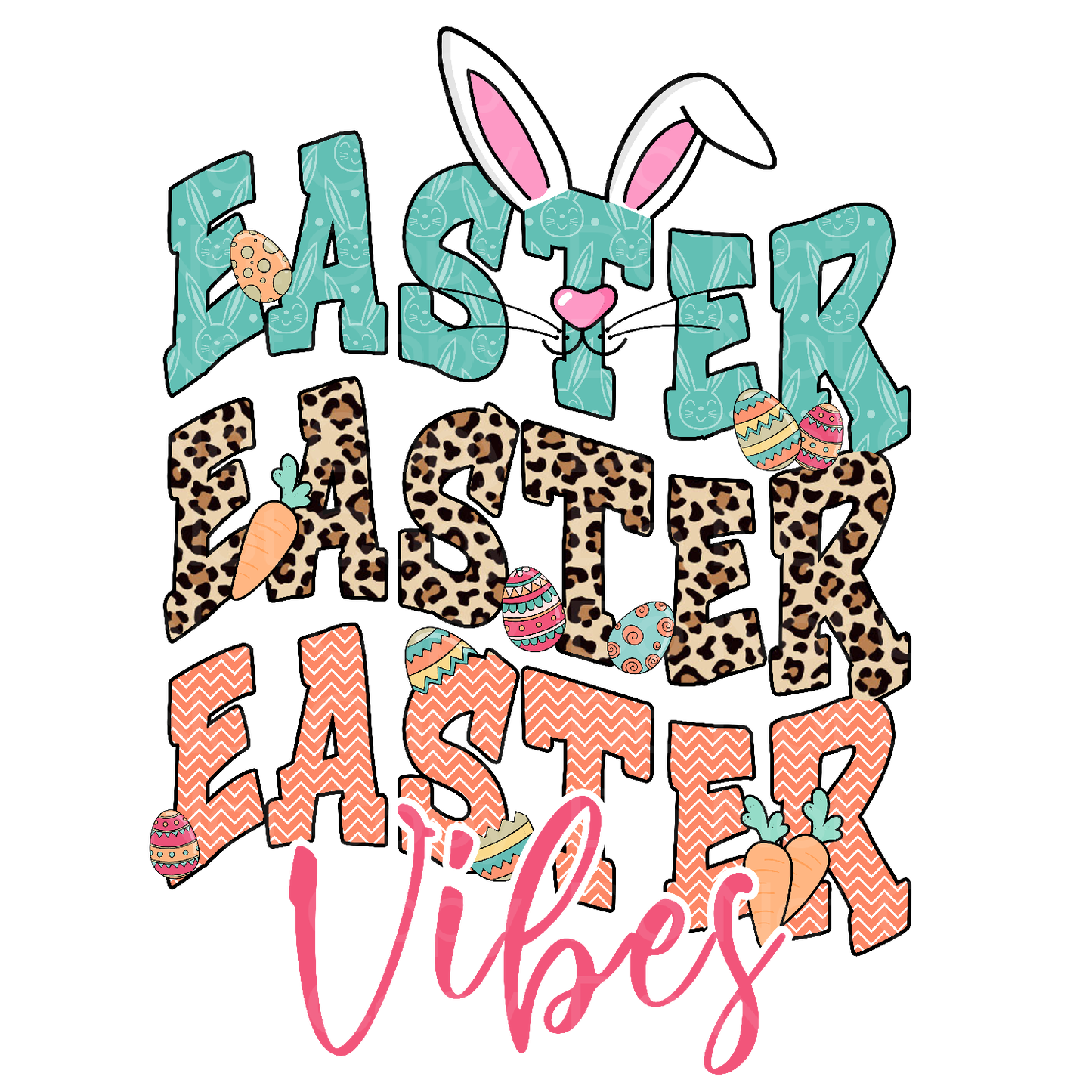 Easter Vibes Transfer Film 2487