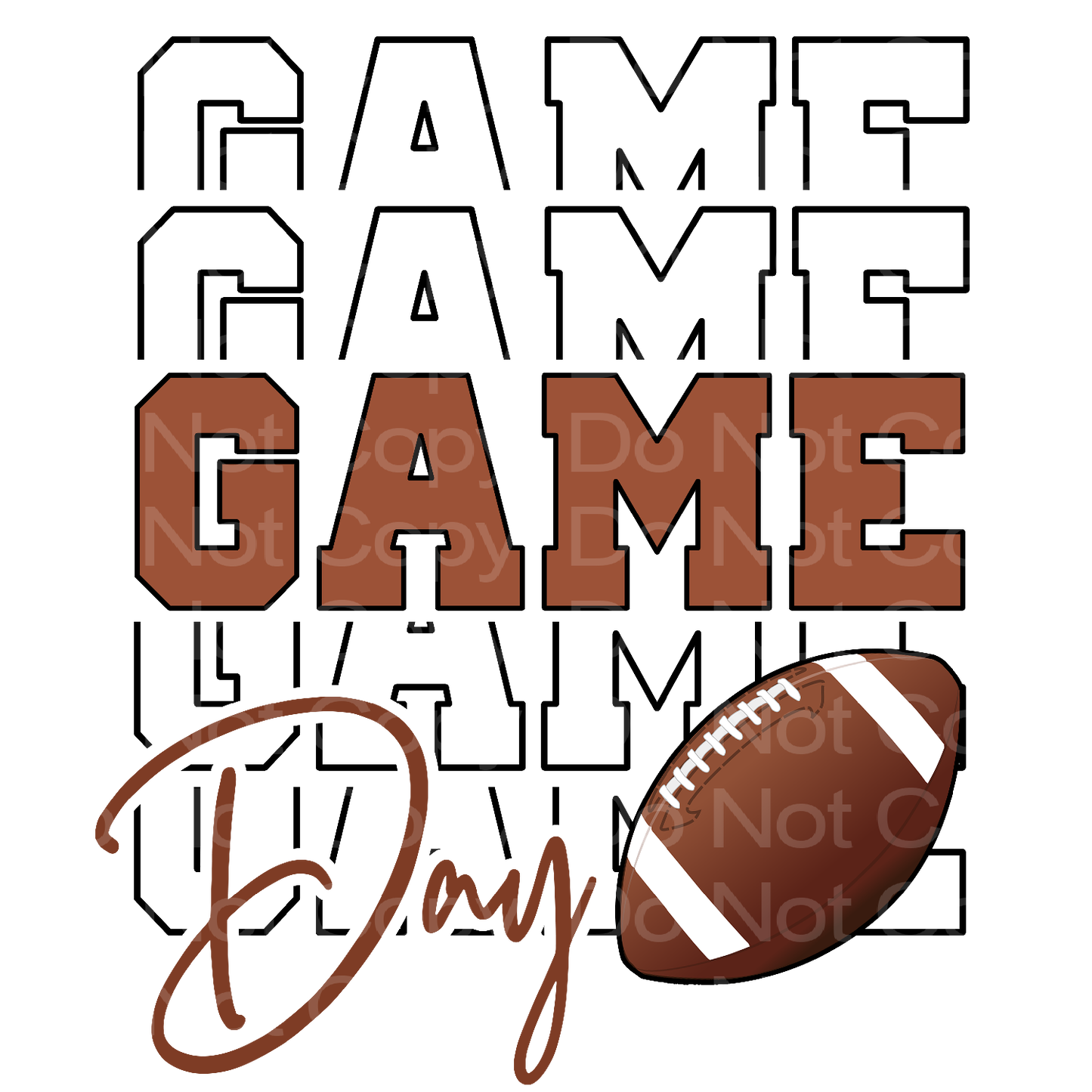 Game Day Football Transfer Film 0302