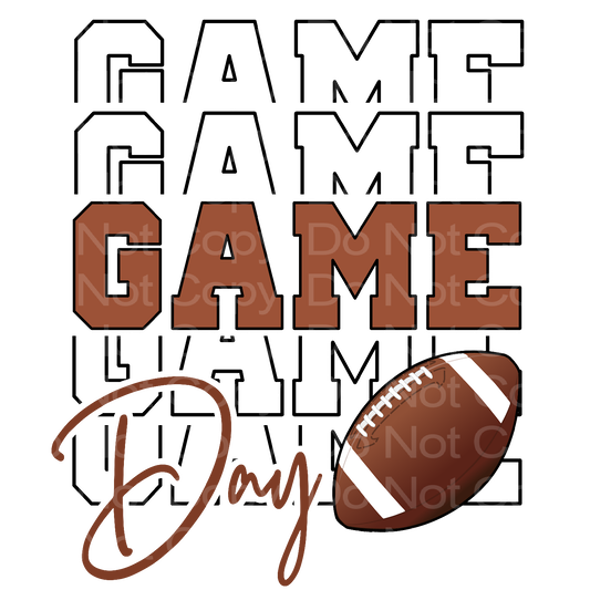 Game Day Football Transfer Film 0302