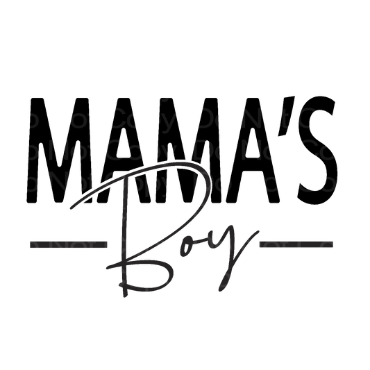 Mama's Boy Matching Transfer Film 2637