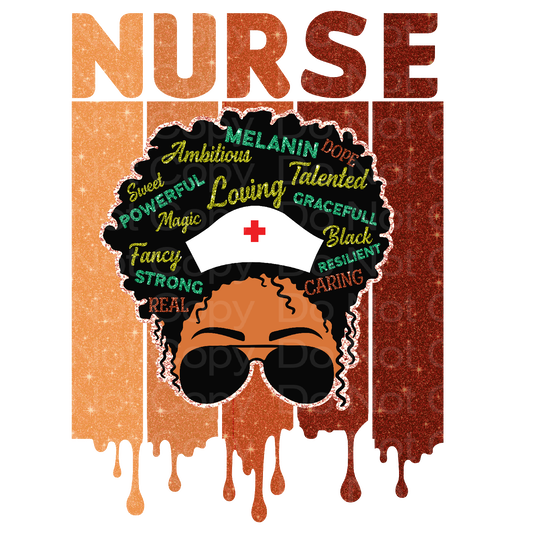 Melanin Nurse Transfer Film 1870