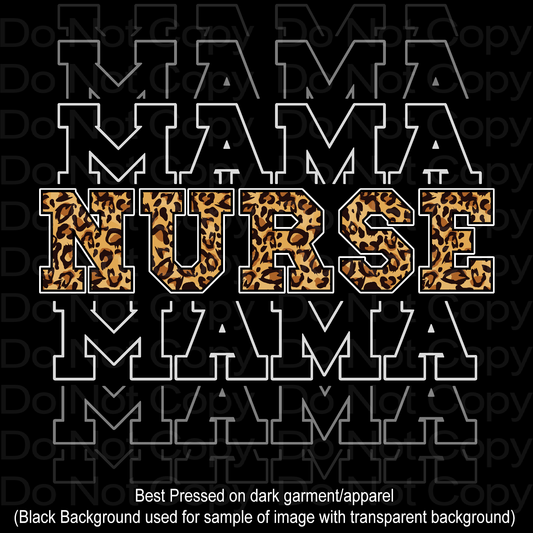 Nurse Mama Repeat Transfer Film 0419