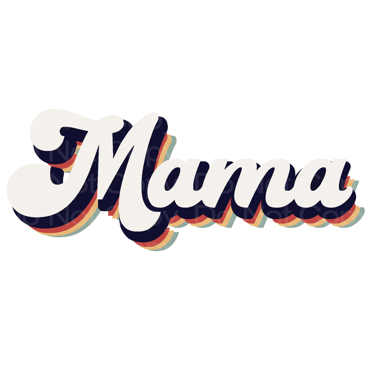 Retro Mama Transfer Film 497